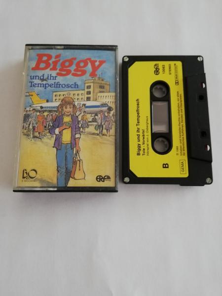 Biggy und ihr Tempelfrosch 4-fach Silber geschraubt Schwarz mit Gelben Aufkleber 13063 ERF Verlag